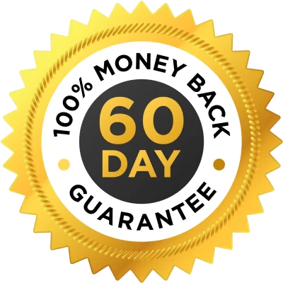60-day money-back guarantee